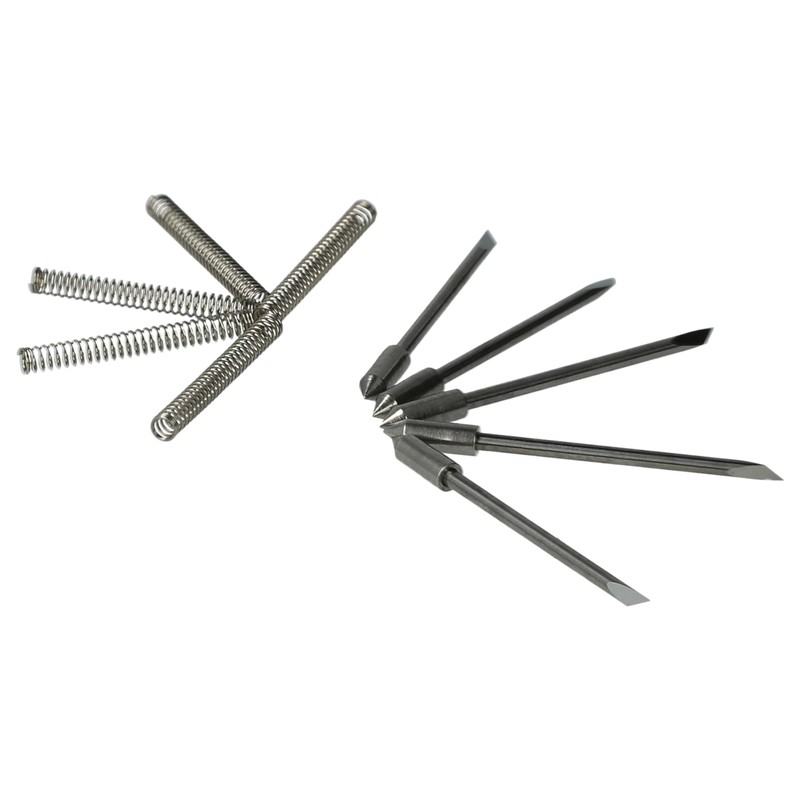 vhbw 5x Plotter Blades Replacement for Graphtec CB09-45° for Cutting