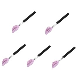 Healvian 5pcs Retractable Back Scratcher Self-back Tool Handle for Adults Convenient Itch Relief and for Hard Reach Areas Design