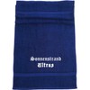 ShirtShop-Saar Sonnenstrand Ultras; Städte Badetuch, dunkelblau