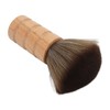 Barber Neck Duster Brush Soft Hair Wooden Handle Hair Sweeping