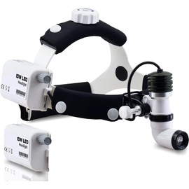 KASHSURG 10 W Led Dental Headlight with Intensity Controller for Doctor, Neuro, Ent Good Light Spot with High Illumination Led Blue & White