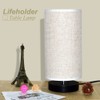 Lifeholder Table Lamp, Bedside Nightstand Lamp, Simple Desk Lamp, Fabric
