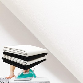 Fusible Interfacing Fabric White Non Woven One Sided Granular Glue Iron on Interfacing Iron on Fabric Nonwoven Interfacing Interfacing for Sewing Iron on Thin and Light Weight（100 cm * 300 cm）