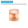 PATIKIL 6mm Tube OD Compression Sleeves Ferrules, 6pcs Copper Ferrule