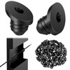 BLIKA 100 Pack 30 Degree Cable Railing Rubber Grommets for