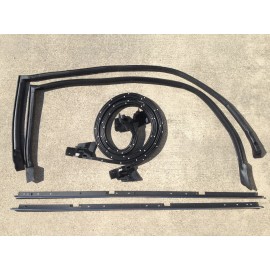 mikesmontes 78-87 El Camino Caballero 6 pc Roof Rail, Sweeps, and Door Weatherstrippi