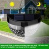 KBP Solar Fence Lights Outdoor Decorative Garden Lights Waterproof Wall