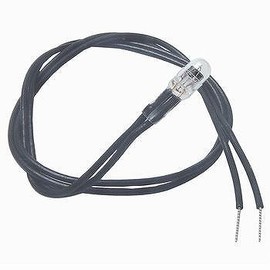 Pyro Electronic Transparent Barley with Lead Wire, 12 V, 12 V