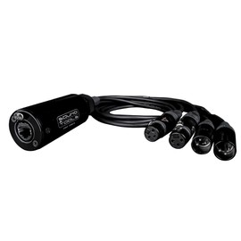 Sound Tools CAT Tails MFX - 2 Male XLR 2 Female XLR Breakout 4 Lines of XLR Analog Audio, AES3, DMX or COM Over Ethernet