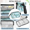 SUABO Turtle Seaweed Starfish Big Capacity Pencil Case Pouch Pen