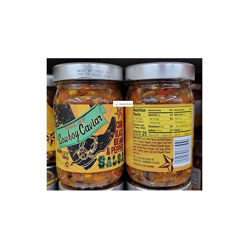 TraderB Trader Joe’s Cowboy Caviar Corn Black Bean & Pepper