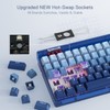 Redragon K656 PRO 3-Mode Wireless RGB Gaming Keyboard, 100 Keys