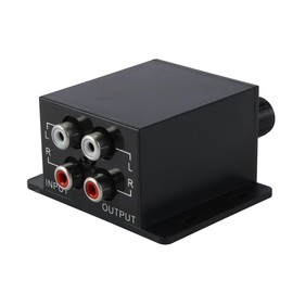 Alnicov Universal Bass Knob Remote Gain Control Subwoofer Volume Knob Audio Level Frequency Equalizer for Stereo Signal Switching