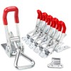 STARVAST 6 Pack Adjustable Toggle Clamp, 360lbs Holding Capacity Heavy