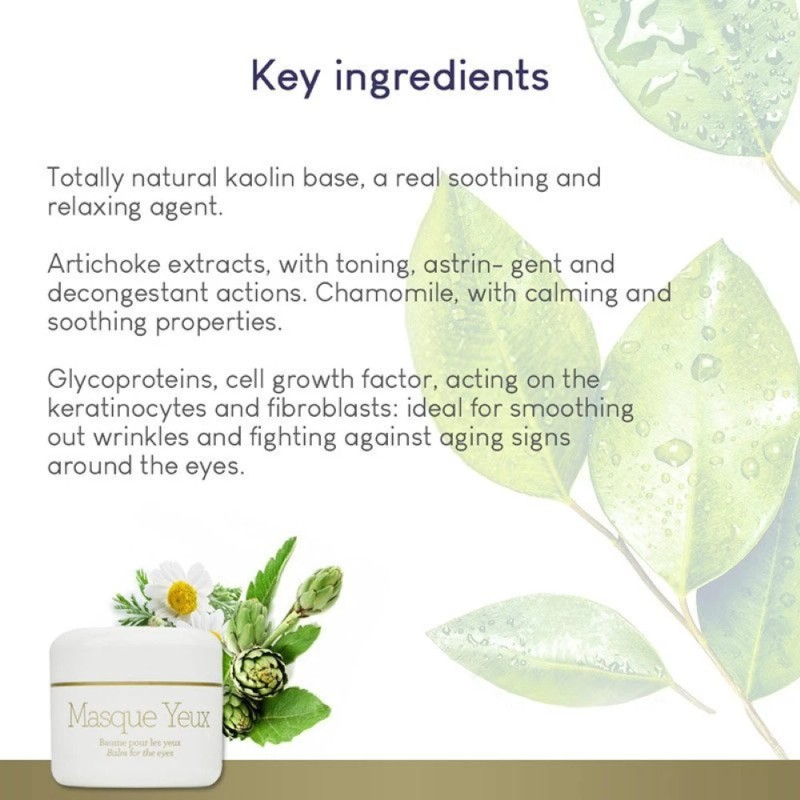 Gernetic Balm for the Eyes Masque Yeux 1.3 Ounce