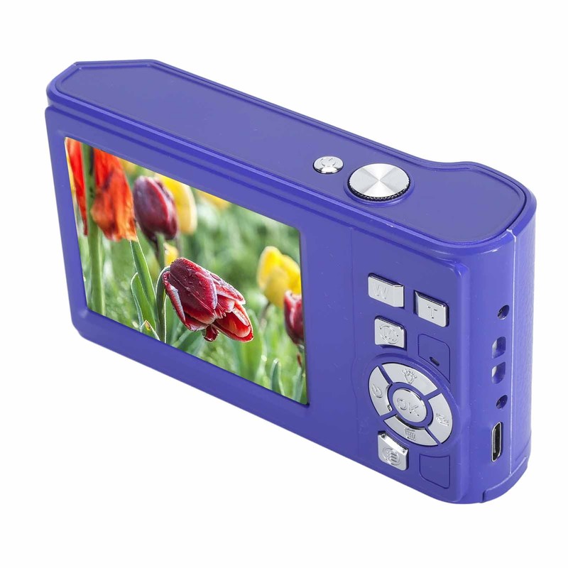 Digital Camera 48MP 2.7K HD 8x Zoom Compact 2.8 Inch