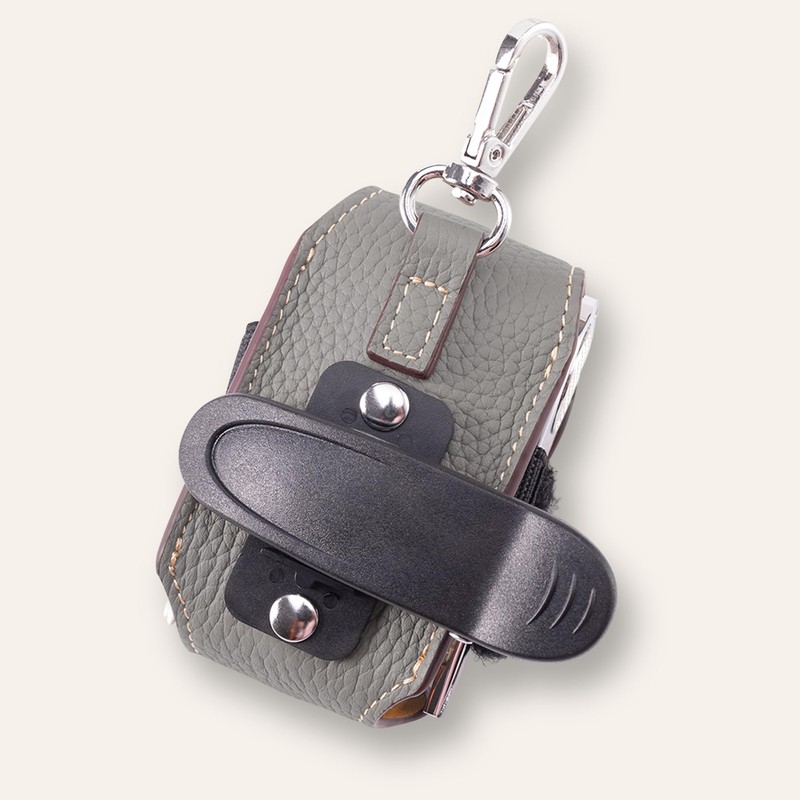 COGURE Kogre Golf Ball Case, Genuine Leather, Men's and Women's,