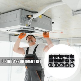O Rings Kit - Washer Assort Rubber Gasket Seal | Precise Effective Versatile O Rings Replacement for Water Pipe Valve Applications