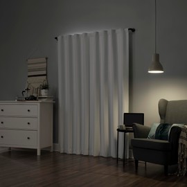 Sun Zero Cyrus Thermal Total Blackout Back Tab Curtain Panel