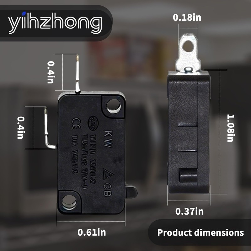 Replacement of the Door Switch for the Microwave Oven KW3A