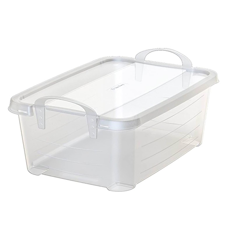 Life Story 14 Quart Plastic Stackable Storage Box Container (6