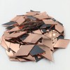 NUO RUI 200pcs 1" x 1/2" Diamond Shape Mirror Mosaic