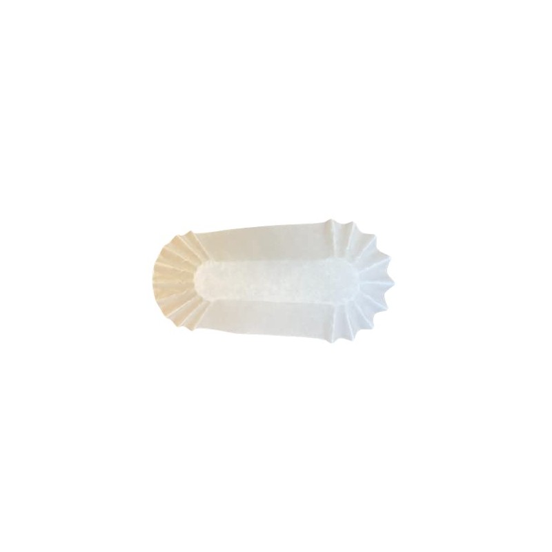 bark and lindy Paper Hot Dog Tray Heavy Weight Fluted