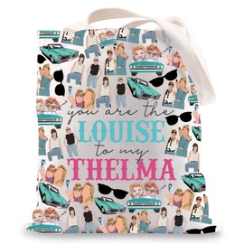 WZMPA Thelma Movie Tote Bag Louise Fans Gift You're The Louise To My Thelma Shoulder Bag For Movie Fans (Louise TG)