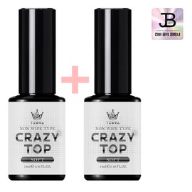 Gracia Crazy Top Gel Soft 1+1 Self Gel Nail / 그라시아 크레이지 탑젤 소프트 1+1 셀프젤네일