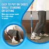 Milifox 35" Long Shoe Horn for Seniors, Dressing Stick, Long
