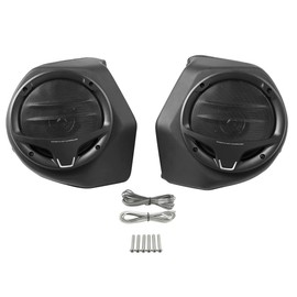 TCMT 6.5" 6-1/2" Rear Speaker for Harley Tour Pak Touring Electra Glide Street Glide Road Glide Ultra Limited Tri Glide 2014-2023