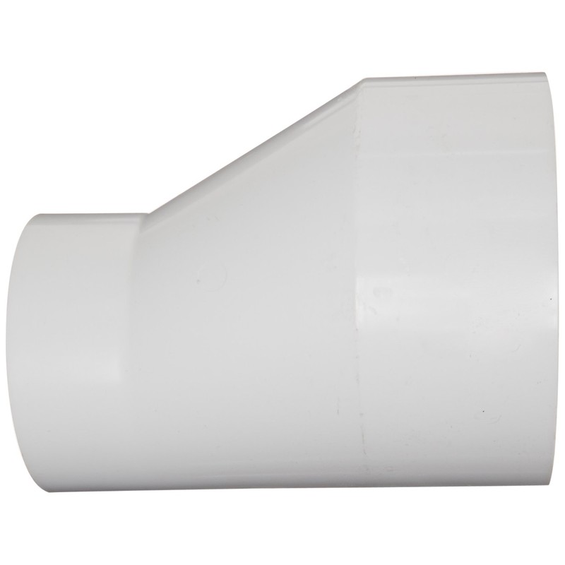 Spears 429-E Series PVC Pipe Fitting, Eccentric Coupling, Schedule 40,