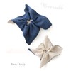 VINGTAINE HS-220-NY- Reversible Square Scrunchie Scrunchie Adult Square Reversible 2-Way