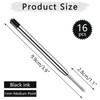 Mauepersu Pack of 16 Ballpoint Pen Refills, Large Capacity Refills,