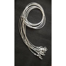 SOUTHERN SNARES AND SUPPLY  BEAVER SNARES 7X7 3/32 LOADED FOR SPEED SURVIVAL RACCOON SNARES - 1 DOZEN