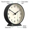 NEWGATE® M Mantel Echo Desk Clock | Modern Round Design