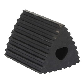Vestil RMC-4 Extruded Rubber Wheel Chock, 6-1/2" Width, 4-3/4" Height, 4-1/4" Length