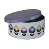 Premier Housewares Joni Storage Tins, Round, Set of 3,H9 x