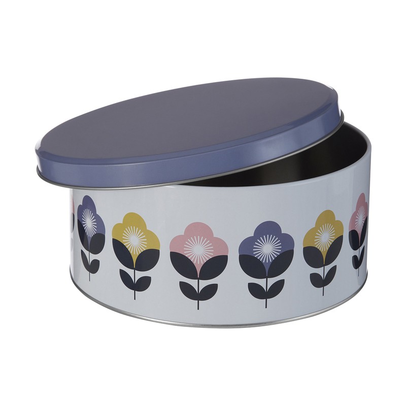 Premier Housewares Joni Storage Tins, Round, Set of 3,H9 x