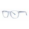 Unbranded Modern Plastics - Achieve Eyeglass Frame - Blue Crystal,