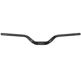 PLATT Bicycle Handlebar 31.8 mm x 780 mm, Mountain Bike Bicycle Riser Handlebar Made of Lightweight Aluminium Alloy, Ideal for MTB (70 mm Height)