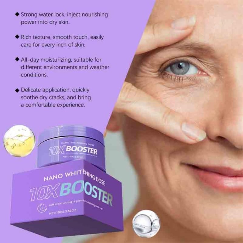 3PCS Niacinamide Soft Facial Cream Whitening Brighten Deep Hydration Repair