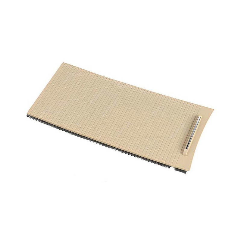 fitfoyo Car Center Console Roller Blind Cup Holder Cover for