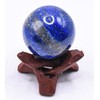 1PC 2" Carved Wood Tripod Cobra Stand Polished Three Prong