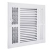 HVAC Premium 12" X 10" 3-Way AIR Supply Grille -