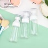 3 Pieces 30ml Dispenser Bottle Set for Essence Shampoo Conditioner,