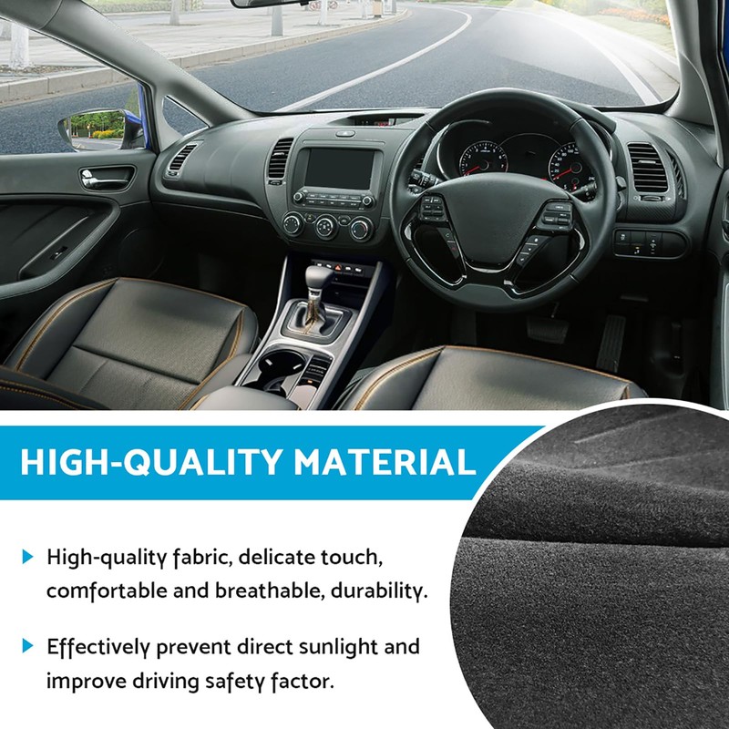 MAX COOL Dashboard Mat Dash Mat Non-Slip Suitable for Kia
