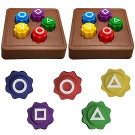 Tuofang 2pcs Gonggi Korean Game, Traditional Korean Gonggi Game, Gonggi Jack Jack Stone Pebble Set, Gonggi Korean Throwing Game Stone Play Set, Suitable Family Reunion Activity