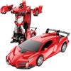 Transforming RC Car with Remote Control, 360° Rotation Light Music
