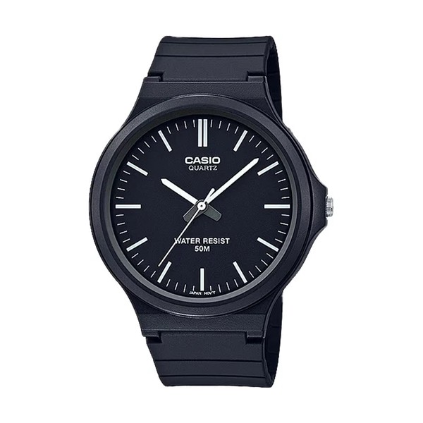 Casio Men's Casual Analog Watch with Black Dial - MW-240-1EV